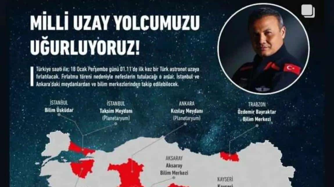 Türkiyenin ilk astronotu Alper GEZERAVCI